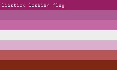 lipstick lesbian flag (OLD)